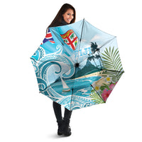 Bula Fiji Seascape Umbrella Fiji Day - Islands Heritage LT7 - Polynesian Pride