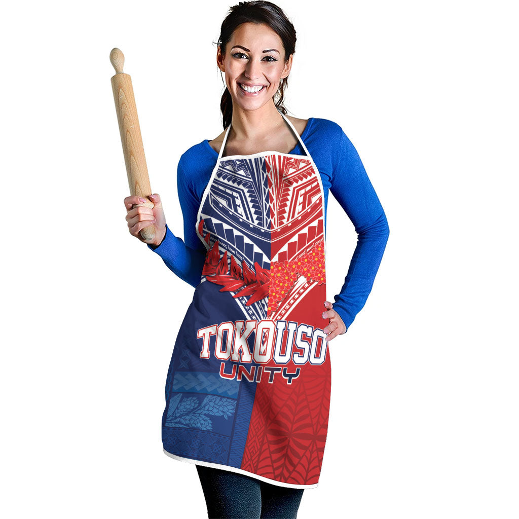 TokoUso Tonga Samoa Brothers Forever Apron Ulafala and Heilala Unity LT7 - Polynesian Pride