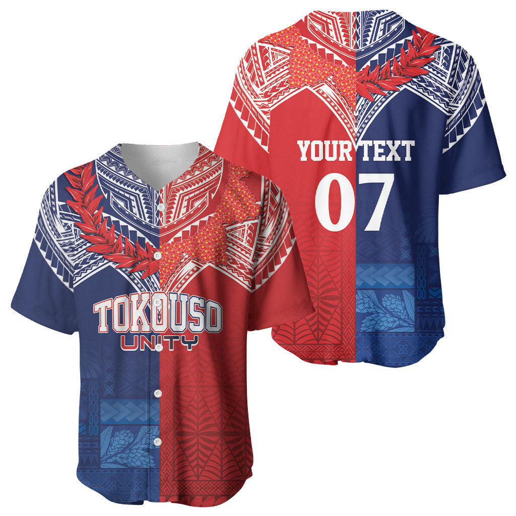 TokoUso Tonga Samoa Brothers Forever Custom Baseball Jersey Ulafala and Heilala Unity LT7 - Polynesian Pride