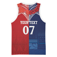 TokoUso Tonga Samoa Brothers Forever Custom Basketball Jersey Ulafala and Heilala Unity LT7 - Polynesian Pride