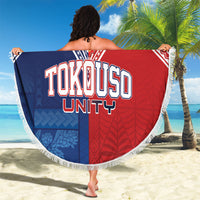 TokoUso Tonga Samoa Brothers Forever Beach Blanket Ulafala and Heilala Unity LT7 - Polynesian Pride