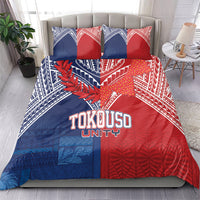 TokoUso Tonga Samoa Brothers Forever Bedding Set Ulafala and Heilala Unity LT7 - Polynesian Pride