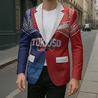 TokoUso Tonga Samoa Brothers Forever Custom Blazer Ulafala and Heilala Unity LT7 - Polynesian Pride