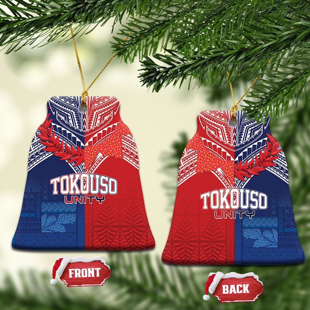 TokoUso Tonga Samoa Brothers Forever Ceramic Ornament Ulafala and Heilala Unity