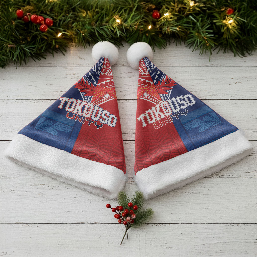 TokoUso Tonga Samoa Brothers Forever Christmas Santa Hat Ulafala and Heilala Unity LT7 - Polynesian Pride