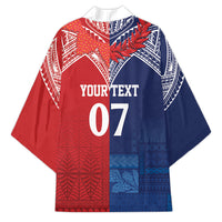 TokoUso Tonga Samoa Brothers Forever Custom Kimono Ulafala and Heilala Unity LT7 - Polynesian Pride