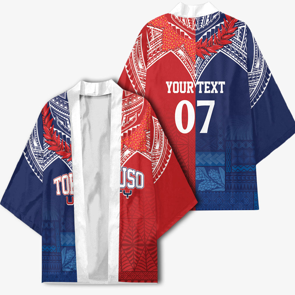 TokoUso Tonga Samoa Brothers Forever Custom Kimono Ulafala and Heilala Unity LT7 - Polynesian Pride