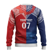 TokoUso Tonga Samoa Brothers Forever Custom Ugly Christmas Sweater Ulafala and Heilala Unity LT7 - Polynesian Pride