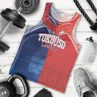 TokoUso Tonga Samoa Brothers Forever Custom Men Tank Top Ulafala and Heilala Unity LT7 - Polynesian Pride