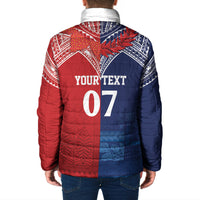 TokoUso Tonga Samoa Brothers Forever Custom Padded Jacket Ulafala and Heilala Unity LT7 - Polynesian Pride