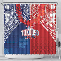 TokoUso Tonga Samoa Brothers Forever Shower Curtain Ulafala and Heilala Unity LT7 - Polynesian Pride