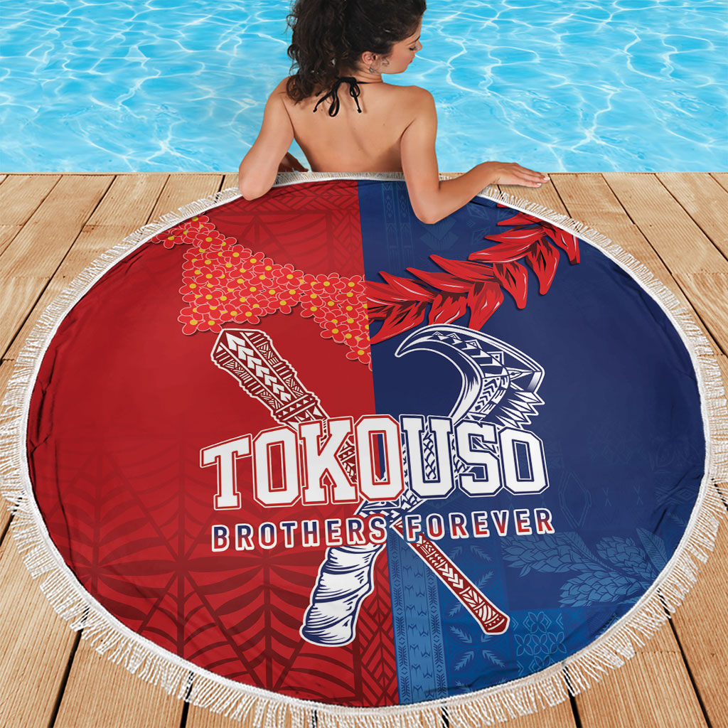 TokoUso Tonga and Samoa Beach Blanket Warriors War Clubs LT7 - Polynesian Pride