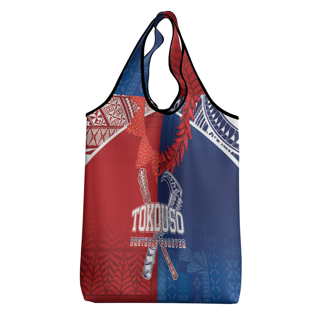 TokoUso Tonga and Samoa Grocery Bag Warriors War Clubs LT7 - Polynesian Pride