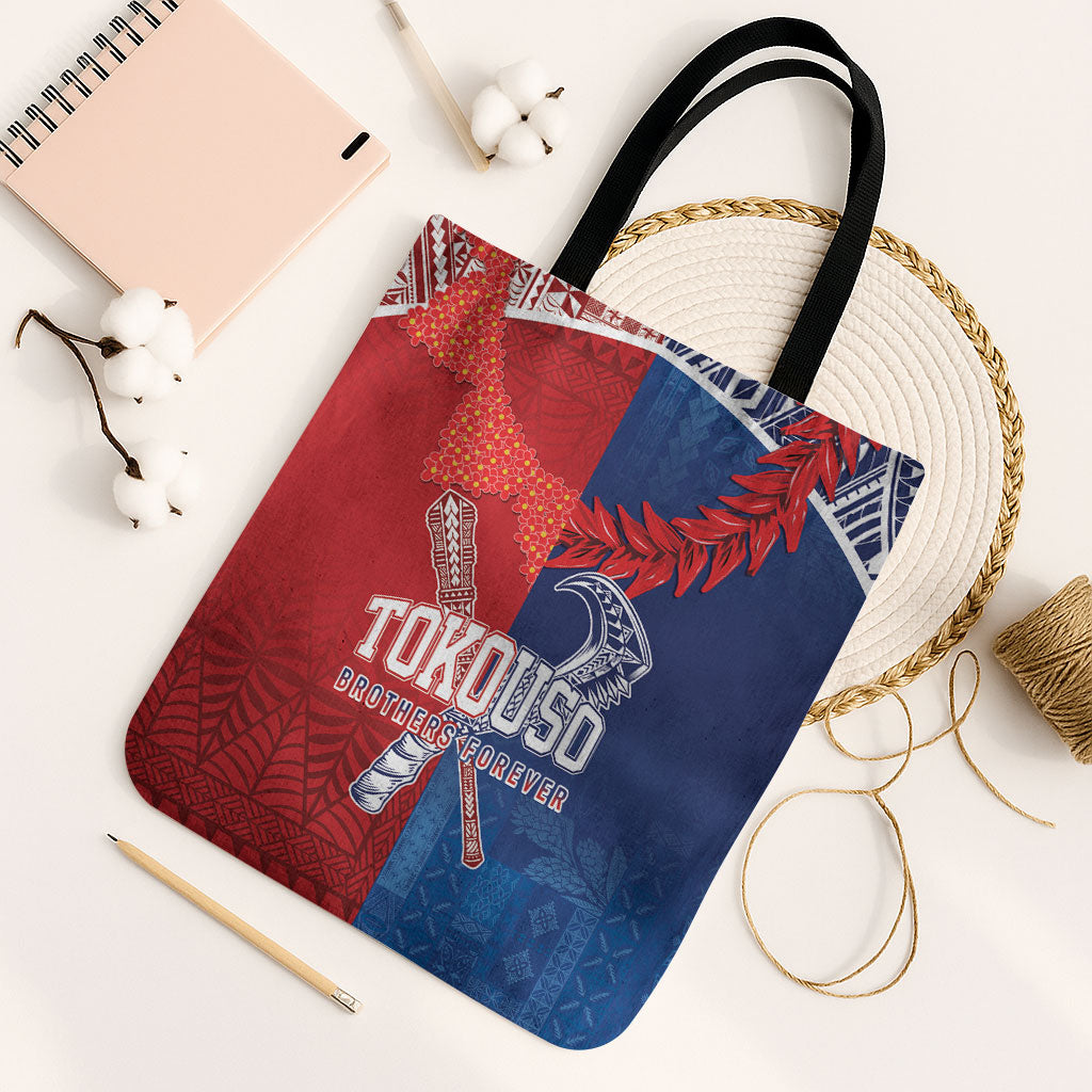 TokoUso Tonga and Samoa Tote Bag Warriors War Clubs