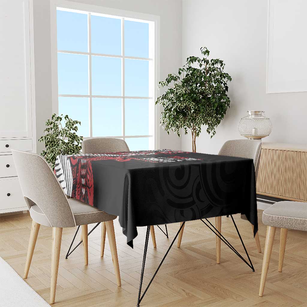 Aotearoa Toitu Te Tiriti Tablecloth Whakairo Wheku LT7 - Polynesian Pride