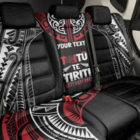 Aotearoa Maori Personalized Back Car Seat Cover Toitu Te Tiriti Ake! Ake! Ake! LT7 - Polynesian Pride