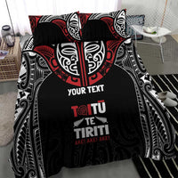 Aotearoa Maori Personalized Bedding Set Toitu Te Tiriti Ake! Ake! Ake! LT7 - Polynesian Pride