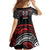 Aotearoa Maori Personalized Family Matching Short Sleeve Bodycon Dress and Hawaiian Shirt Toitu Te Tiriti Ake! Ake! Ake!