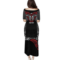 Aotearoa Maori Personalized Puletasi Toitu Te Tiriti Ake! Ake! Ake! LT7 - Polynesian Pride