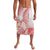 Polynesian Women's Day Wahine Lavalava Plumeria Marble Glaze - Pink LT7 Pink - Polynesian Pride