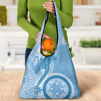 Micronesia FSM Grocery Bag Shark and Manta Classic Style LT7 - Polynesian Pride