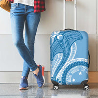 Micronesia FSM Luggage Cover Shark and Manta Classic Style LT7 - Polynesian Pride