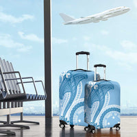 Micronesia FSM Luggage Cover Shark and Manta Classic Style LT7 - Polynesian Pride