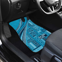 Pasifika Women's Day - Samoa Siapo Malu Tattoo Inspired Car Mats Turquoise LT7 - Polynesian Pride