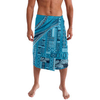 Pasifika Women's Day - Samoa Siapo Malu Tattoo Inspired Lavalava Turquoise LT7 Turquoise - Polynesian Pride