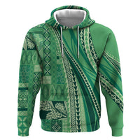 Pasifika Women's Day - Samoa Siapo Malu Tattoo Inspired Hoodie Jade LT7 Pullover Hoodie Jade - Polynesian Pride