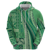 Pasifika Women's Day - Samoa Siapo Malu Tattoo Inspired Hoodie Jade LT7 - Polynesian Pride