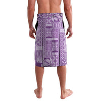Pasifika Women's Day - Samoa Siapo Malu Tattoo Inspired Lavalava Lavender LT7 - Polynesian Pride