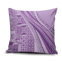 Pasifika Women's Day - Samoa Siapo Malu Tattoo Inspired Pillow Cover Lavender LT7 Lavender - Polynesian Pride