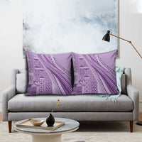Pasifika Women's Day - Samoa Siapo Malu Tattoo Inspired Pillow Cover Lavender LT7 - Polynesian Pride