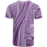 Pasifika Women's Day - Samoa Siapo Malu Tattoo Inspired T Shirt Lavender LT7 - Polynesian Pride
