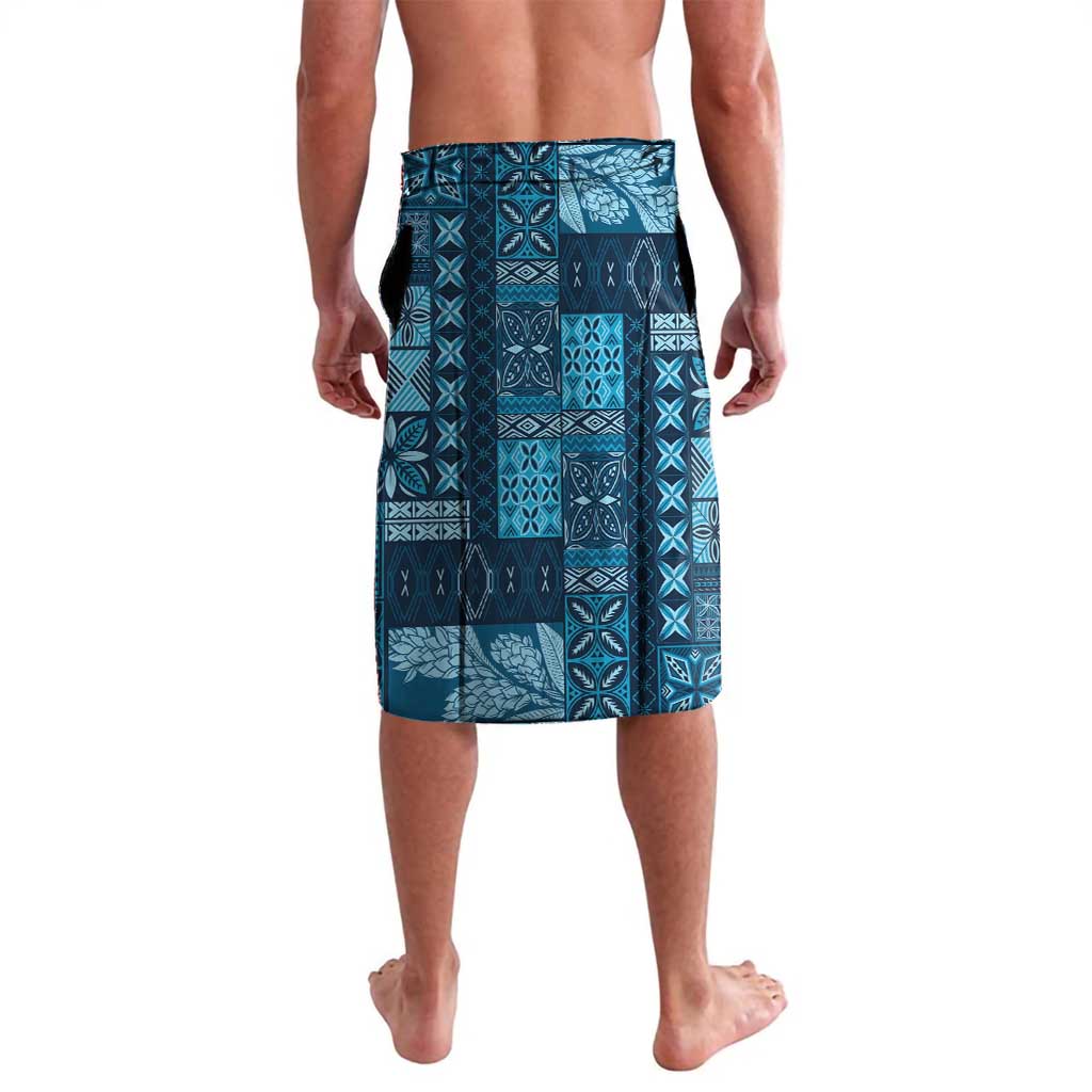 Pasifika Women's Day - Samoa Siapo Malu Tattoo Inspired Lavalava Navy Blue LT7 - Polynesian Pride