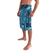 Pasifika Women's Day - Samoa Siapo Malu Tattoo Inspired Lavalava Navy Blue LT7 - Polynesian Pride