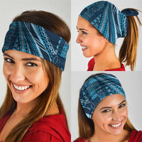Pasifika Women's Day - Samoa Siapo Malu Tattoo Inspired Neck Gaiter Navy Blue LT7 - Polynesian Pride