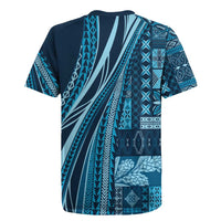 Pasifika Women's Day - Samoa Siapo Malu Tattoo Inspired Rugby Jersey Navy Blue LT7 - Polynesian Pride