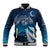 New Zealand Matariki Baseball Jacket Starry Night Style