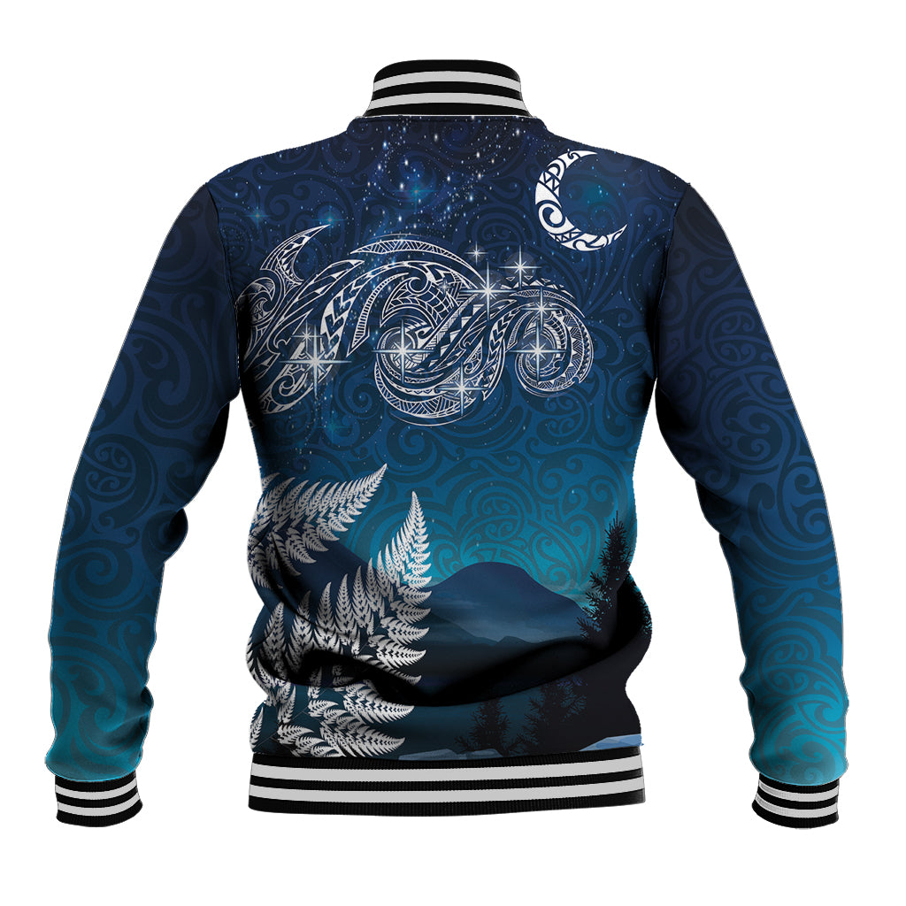 New Zealand Matariki Baseball Jacket Starry Night Style LT7 - Polynesian Pride