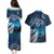 New Zealand Matariki Couples Matching Puletasi and Hawaiian Shirt Starry Night Style