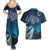 New Zealand Matariki Couples Matching Summer Maxi Dress and Hawaiian Shirt Starry Night Style