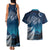 New Zealand Matariki Couples Matching Tank Maxi Dress and Hawaiian Shirt Starry Night Style