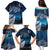 New Zealand Matariki Family Matching Puletasi and Hawaiian Shirt Starry Night Style