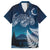 New Zealand Matariki Family Matching Puletasi and Hawaiian Shirt Starry Night Style