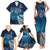 New Zealand Matariki Family Matching Tank Maxi Dress and Hawaiian Shirt Starry Night Style