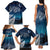 New Zealand Matariki Family Matching Tank Maxi Dress and Hawaiian Shirt Starry Night Style