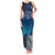 New Zealand Matariki Family Matching Tank Maxi Dress and Hawaiian Shirt Starry Night Style