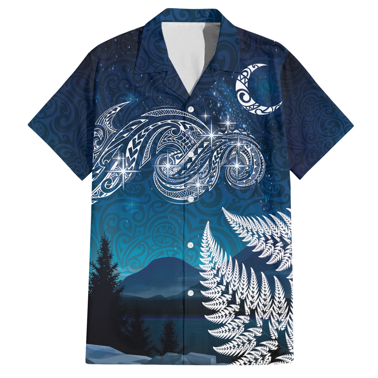 New Zealand Matariki Hawaiian Shirt Starry Night Style